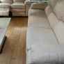 Cream Genuine Leather Suite 3 + 2 Image 10