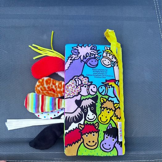 jollybaby soft book Brand New Pony Tail
