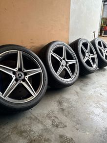 18in 5x112 genuine Mercedes AMG alloys