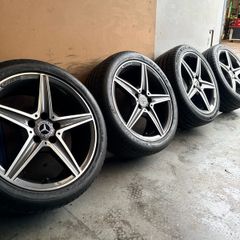 18in 5x112 genuine Mercedes AMG alloys