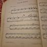 Vintage Piano Music Sheet Image 4