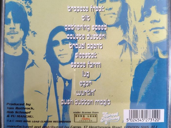 Fu Manchu - Daredevil CD (1995) UK Reissue Stoner Rock EX+