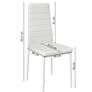 Glass Dining Table Set 4 chairs Free delivery Image 5