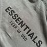 Essentials fear of god black hoodie Image 3
