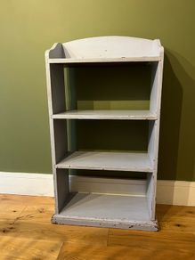 Small wooden book shelf