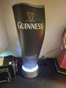 Guinness beer light up font