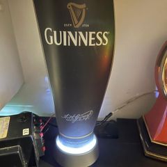 Guinness beer light up font