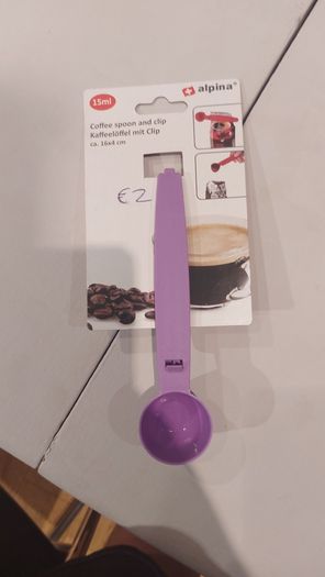 Coffee Spoon With Clip