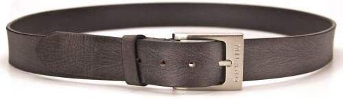 Milano Mens Full Grain Leather Belt - 1.5" (40mm) - Black Brown