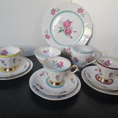 Rare Collectible Walbrzych Made in Poland Retro Tea Set