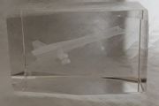 vintage laser cut concorde