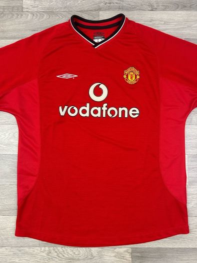 Vintage 2000 Umbro Manchester United Home Jersey Shirt Mens Large