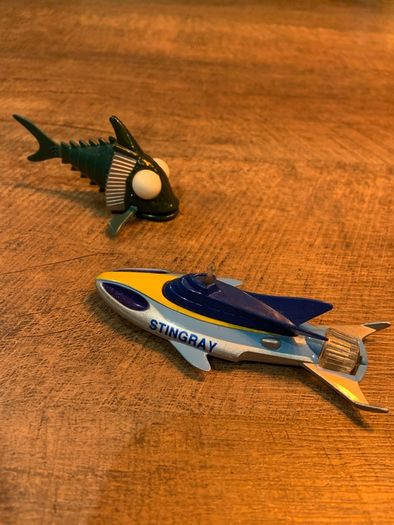 Stingray Terror Fish And Submarine (Matchbox 1992)