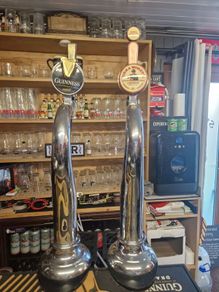 full home bar setup