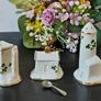 Vintage Carrigaline Pottery Irish Cruet Set Salt, Pepper and Mustard Pot Image 2