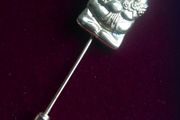 Vintage Forever Friends Stick Pin Broach Badge Andrew Goldsword Gold Tone Bear