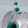 Crystal Radiance - Guardian Angel Wings Birthstone May - Embellished with Swarovski Crystals Image 4