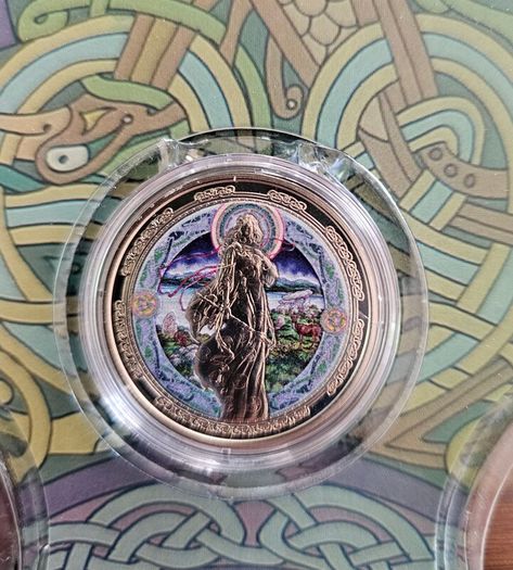 Jim Fitzpatrick Myths and Legends Coin Collection Holder 1 Coin with Cert and Holder