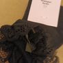 Black lace ladies socks Image 4