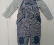 Baby Boy Dungaree Set from Next Age 6-9 months