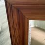 Large solid pine mirror Image 3