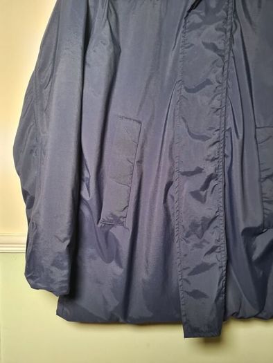 Mens Canterbury Of New Zealand Jacket Bench Coat Padded Size Xl Extra Large Navy All Blacks