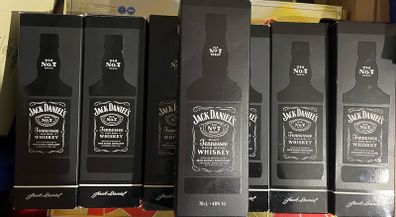 Jack Daniels whiskey bushmills empty box