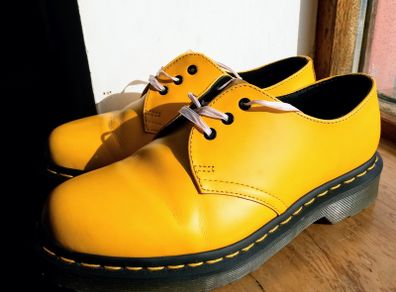 Dr Martens 1461 Yellow Boots Size 5(38)