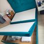 Respa King Size Half-Ottoman Storage Bed Base & Matching Headboar Image 7