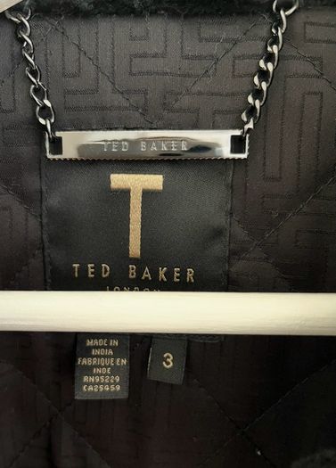 Black Ted Baker leather jacket