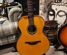 LAG Tramontane T66A Auditorium Guitar with Fishman Preys+ Pickup