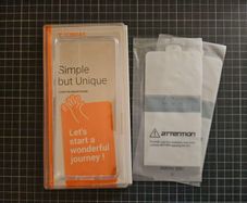 Samsung galaxy s20 plus + silicon transparent case + 2 films