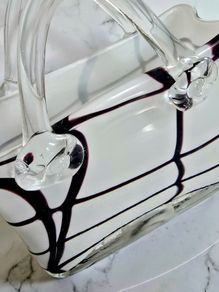 Glass Art Nouveau Handbag