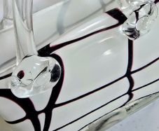 Glass Art Nouveau Handbag