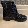 Clarks girls black boots UK 12.5 Image 3