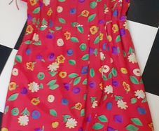 1980s Vintage Designer Dress NWT