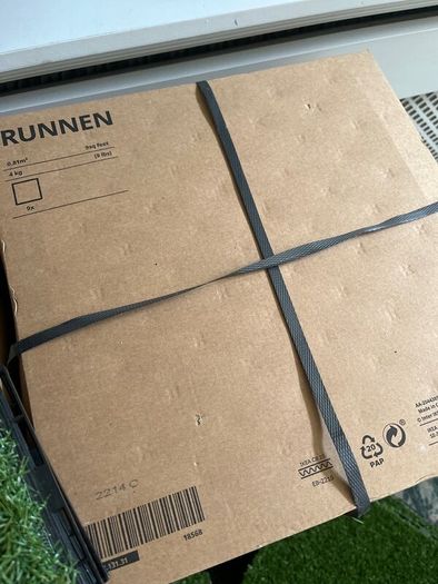 Artificial grass tiles, Ikea Runnen, new @50% RRP