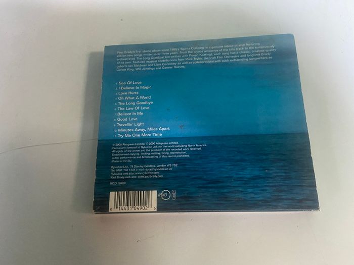 Paul Brady Oh What A World CD