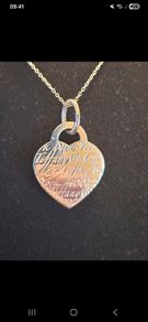 Tiffany pendant and chain
