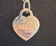 Tiffany pendant and chain