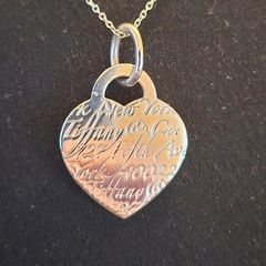 Tiffany pendant and chain