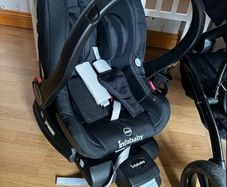 travel system buggy car seat & isofix