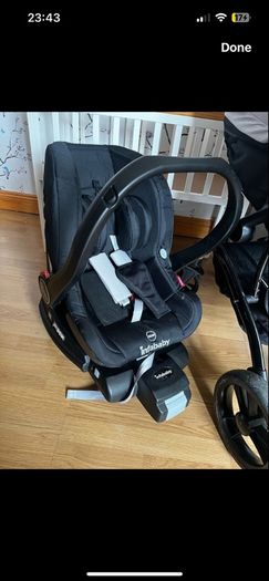 travel system buggy car seat & isofix