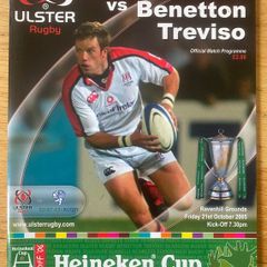 2005 Ulster v Benetton Treviso - Heineken Cup Programme