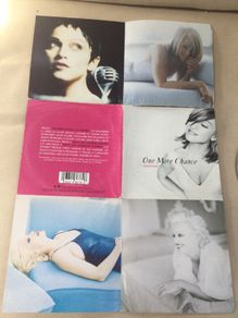 Madonna one more chance rare cd poster sleeve
