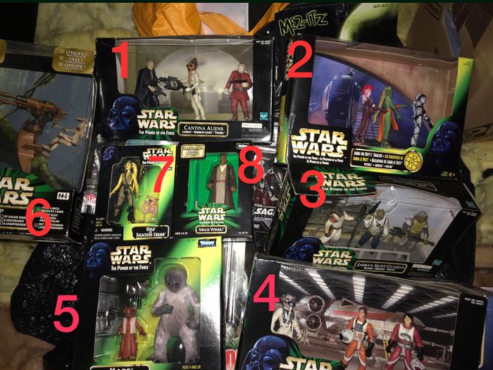 Star Wars Figures for sale. MINT IN BOX Hasbro Power of The Force Vintage (1998+)