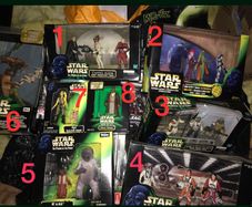 Star Wars Figures for sale. MINT IN BOX Hasbro Power of The Force Vintage (1998+)
