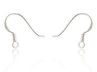 main image for ad 25 Pairs Of 925 Sterling Silver 15mm Earring Hooks