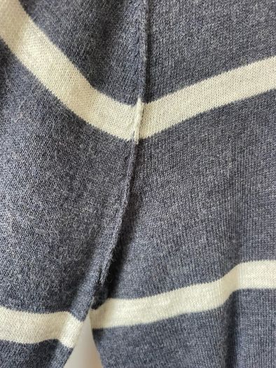 jumper  Bnwt size 12 stripe scoop neck hollister inspired