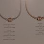 pandora necklace with gold clasp Image 3